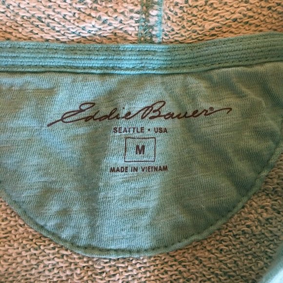 Eddie Bauer Hooded Terrycloth Swimsuit Cover up Dress M Pullover Sleeveless - Picture 5 of 6